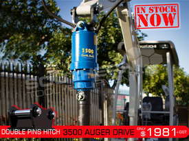 3500 MAX Auger Drive Unit. SUIT 2.5T to 4.5T Excavators ATTAGT - picture0' - Click to enlarge