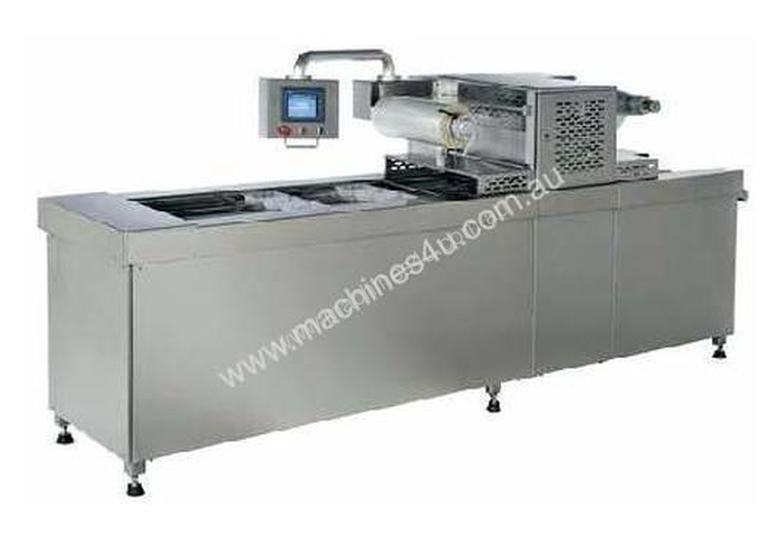 caption Tray Sealer with Vacuum & Gas Flushing