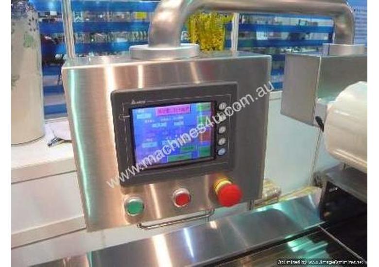 caption Tray Sealer with Vacuum & Gas Flushing