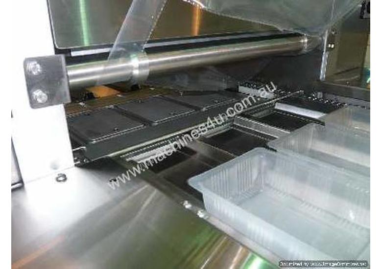 caption Tray Sealer with Vacuum & Gas Flushing