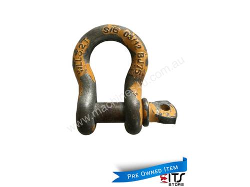 Bow D Shackle 3.2 Ton BJ 75 Lifting Shackles Crane Safety Rigging Equipment