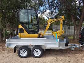 Cat 1.5t Mini Excavator and Tipper trailer dry hire $180 per day - picture1' - Click to enlarge