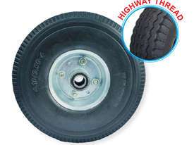 52108 - 260MM PU RUBBER FOAM FILLED PUNCTURE PROOF OFFSET WHEEL - picture0' - Click to enlarge