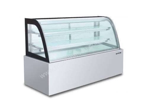 Semak CS2400-SS-3 Confectionery Showcase 2400 Curved Stainless