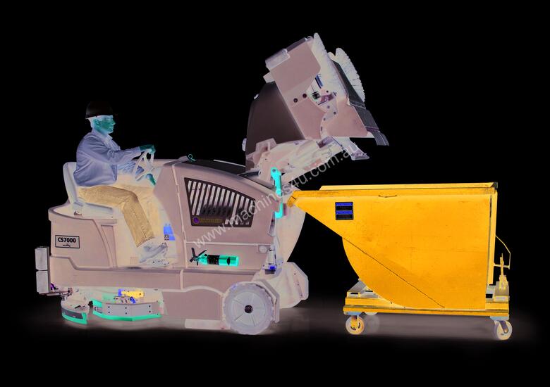 caption Nilfisk Combination Battery Scrubber - Dryer - Sweeper CS7010. Also available in LPG & Diesel