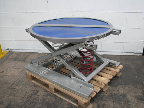 Self-Leveling Table Pallet Positioner Turntable