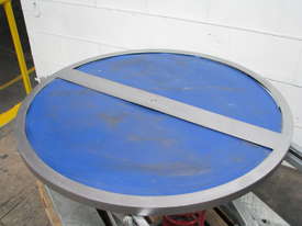 Self-Leveling Table Pallet Positioner Turntable - picture1' - Click to enlarge