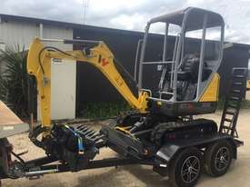 Wacker Neuson ET16QH (1.5T) Excavator and Trailer package  5 YEAR WARRANTY - picture0' - Click to enlarge
