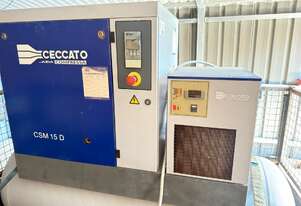 BROADBENT 7.5kw. CECCATO 11kw. COMPAIR L18. ATLAS G15FF 3in1. ATLAS GA22VSD. KAESER SM16 9kw/ASK22kw