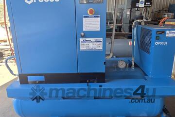 BROADBENT 7.5kw. CECCATO /FOCUS 11kw 3in1. COMPAIR L18. ATLAS GA22VSD. KAESER SM16 9kw/ ASK40T 22kw