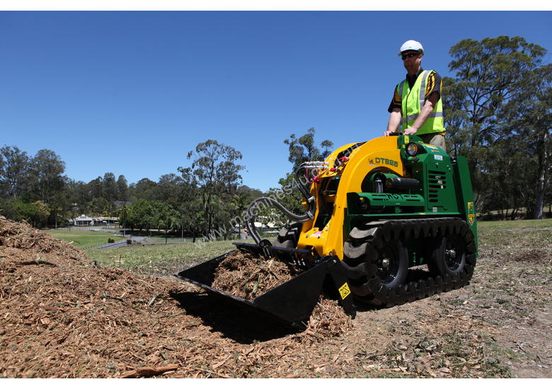 caption KANGA DT835 8 SERIES TRACK MINI SKID STEER LOADER