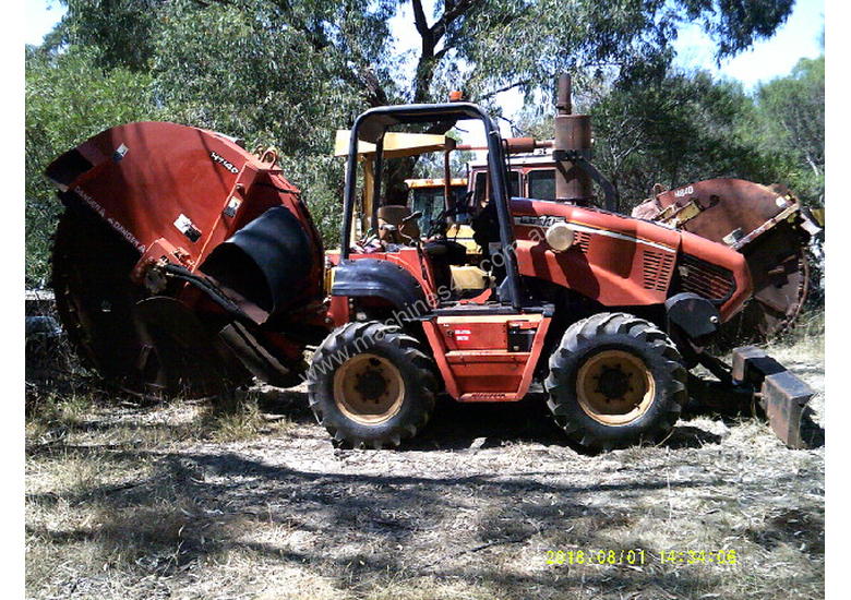 caption RT-115 rocksaw , 2006 model , 1500hrs , H-911 trencher available