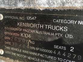 Kenworth K104 Primemover Truck - picture2' - Click to enlarge