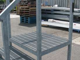 Raised Platform Steel Stairs Staircase Steps - 0.82m high - picture2' - Click to enlarge