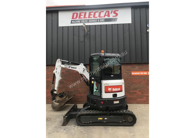 caption Bobcat E26 Low hours