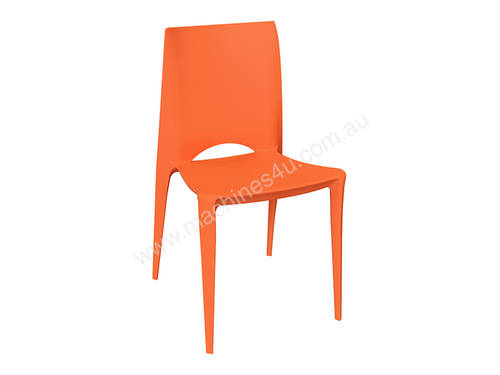 142-APP-O Beach-side Polypropylene Chair (Orange)
