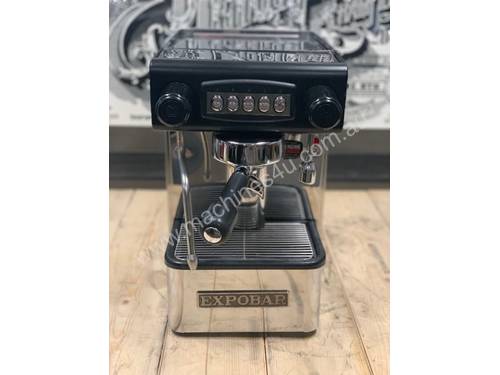 EXPOBAR OFFICE CONTROL 1 GROUP STAINLESS ESPRESSO COFFEE MACHINE