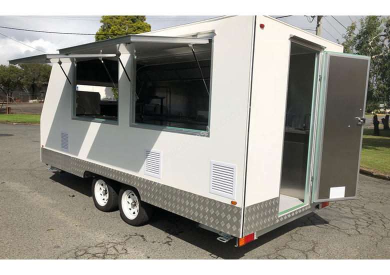 caption Supersize Food Trailer 6.3 x 2.1m from $49,990 + GST