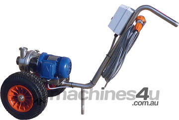 A.P.V Puma Series 5 Stainless Steel Trolley Pump