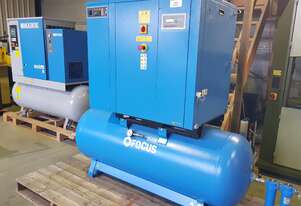 FOCUS 3in1 15kw. FOCUS 7.5kw VSpd. BOGE 3in1 22kw. ATLAS COPCO GA22VSD. PILOT 15kw. COMPAIR 18.5kw