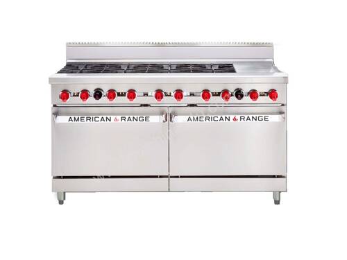 American Range 60`` Oven Range AAR.8B.12G