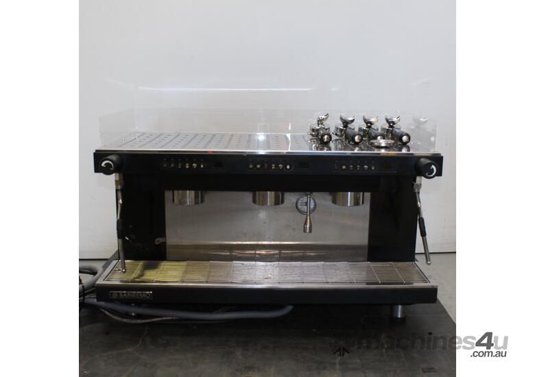 Used Sanremo San Remo ZOE 3 Group Coffee Machine Upright Storage