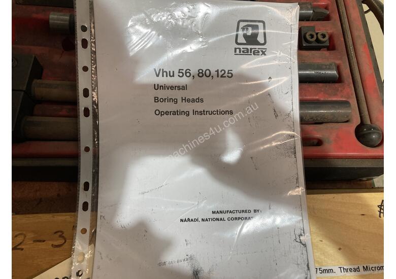 Used narex Used Narex VHU56 Universal Boring and Facing Head Milling
