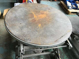 Pallet Turntable Leveling Table Spring Lift Leveller Packing 2000kg - Used Item - picture0' - Click to enlarge