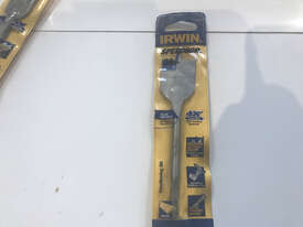 Irwin Speedbor Spade Blue Groove Quick Change 32mm Wood Drill Bit 88932 - picture0' - Click to enlarge