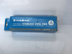 Cabac Standard Tie Stainless Steel 200 x 4.6mm, SST200-316S - picture1' - Click to enlarge