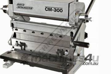 3-in-1 Pressbrake, Guillotine & Rolls CM-300 300 x 1mm Mild Steel Capacity