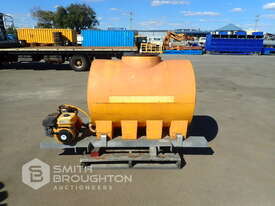 WATER TANK & PETROL PUMP ON SKID - picture0' - Click to enlarge