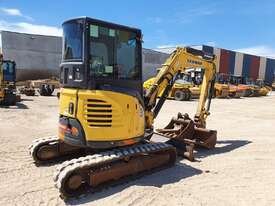 YANMAR VIO35-6 EXCAVATOR WITH 2567 HOURS, FULL CABIN WITH A/C, HITCH AND BUCKETS - picture2' - Click to enlarge