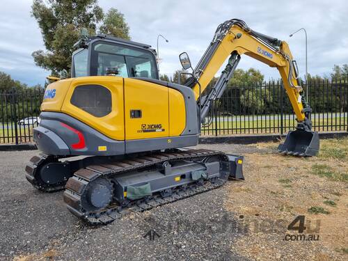 caption 8T XCMG Excavator - Powerful & Energy Efficient Machine In Stock Now!