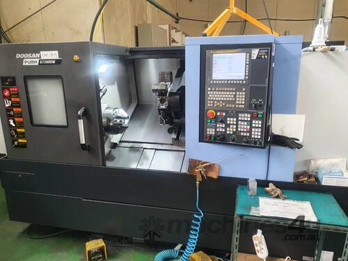 Used 2018 doosan 2018 Doosan Puma GT2600M Turn Mill CNC Lathe CNC Lathe ...