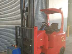 Flexi 2 ton narrow aisle articulated electric forklift  - picture0' - Click to enlarge