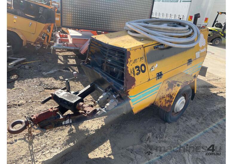 caption Compair CR100A Portable Air Compressor