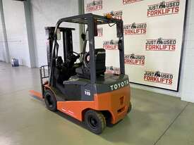 2014 TOYOTA 8FBN18 ELECTRIC  4 WHEEL COUNTER BALANCED FORKLIFT CONTAINER ENTRY  - picture0' - Click to enlarge