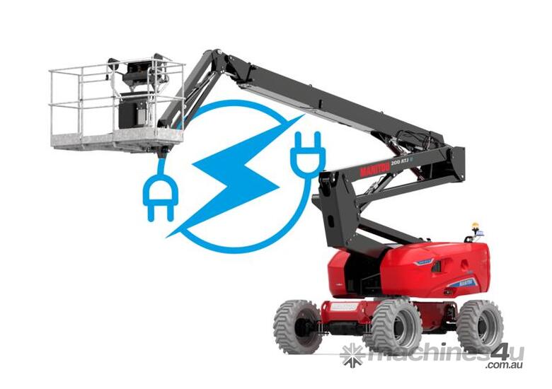 caption Manitou 200 ATJ e 4WS CR Mobile Elevating Work Platform - 250Kg