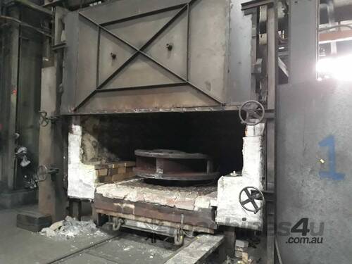 Wellman gas fired heat treatment oven