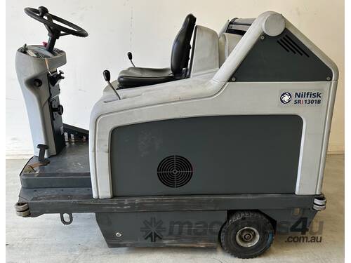 caption Nilfisk SR1301B ride on sweeper