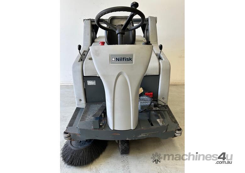 caption Nilfisk SR1301B ride on sweeper
