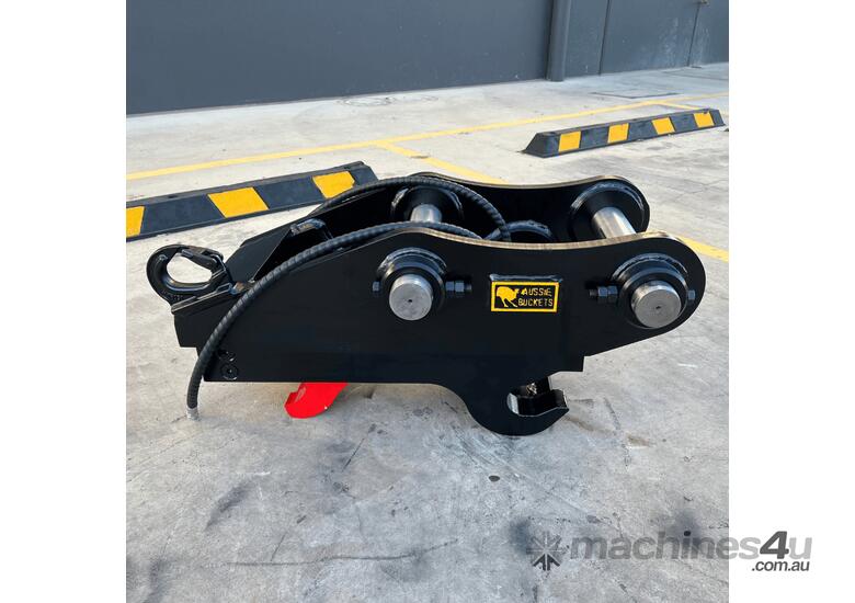 caption (BRAND NEW) Hydraulic Quick Hitch 1T - 1.9T + FREE SERVICING KIT (RRP $825)