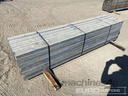 50mm X 50mm X 2400mm Galvanised Posts (100 of)