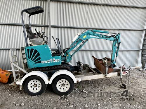 MINI EXCAVATOR 1.8 TONNE 