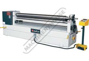 Motorised Plate Curving Rolls IRM2550x140 2550 x 2.5mm Mild Steel Capacity Hardened Rolls, Motorised