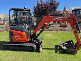 Excavator Kubota U27-4 2.7 Tonne 3 buckets & ripper 617 hours 2020 - picture0' - Click to enlarge
