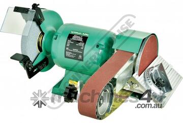 Industrial Bench Grinder with Linisher & Mitre Table Package Deal AA362W8-PKG 200mm Fine Wheel & 50