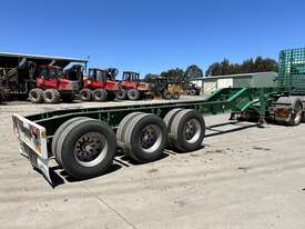 1997 Kennedy Tri-Axle Drop Deck Rigid Skel Logging B-Trailer - picture1' - Click to enlarge