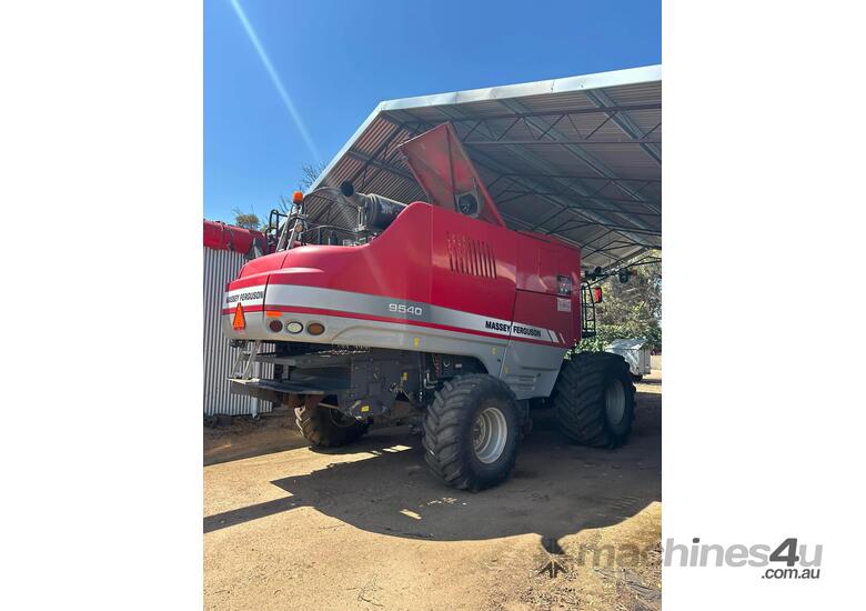 caption Massey Ferguson 9540 Combine Harvester - Good Condition, Open to Offers!